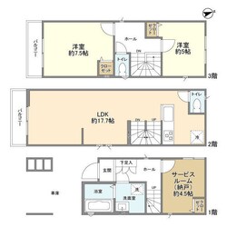 Ｋｏｌｅｔ足立小台＃０４の物件間取画像